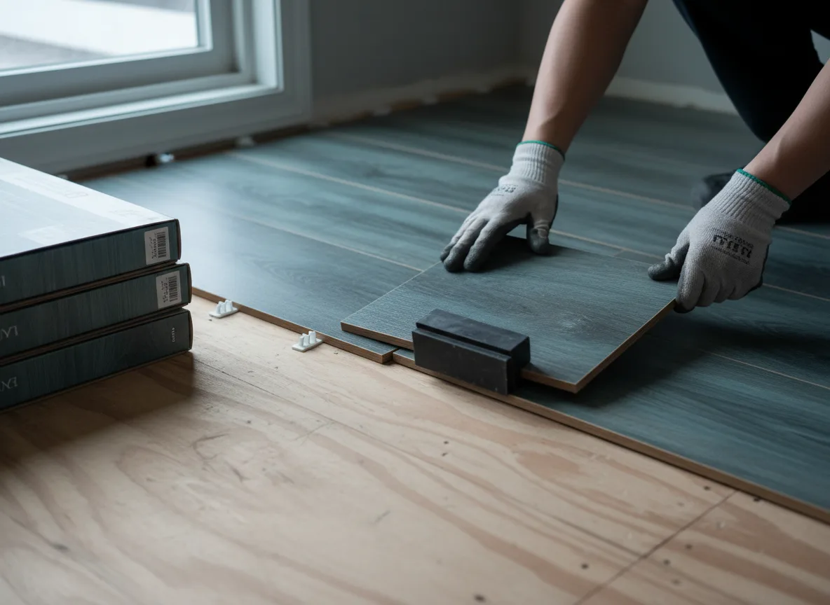Luxury Vinyl Plank Installation company in Thompson, ND